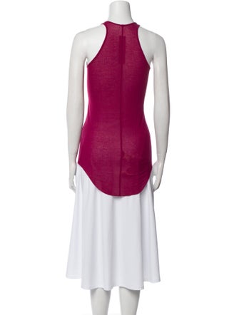 Rick Owens Scoop Neck Sleeveless Top