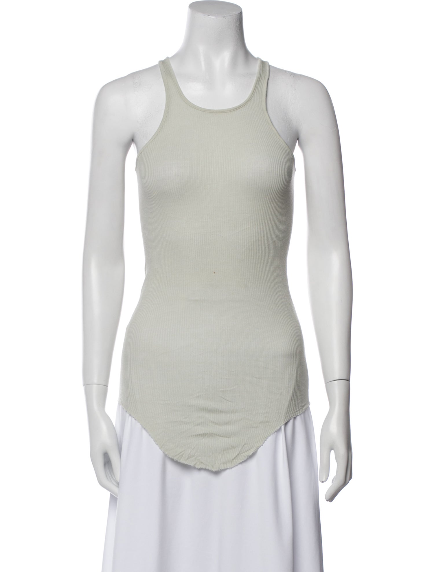Rick Owens Scoop Neck Sleeveless Top