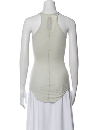 Rick Owens Scoop Neck Sleeveless Top