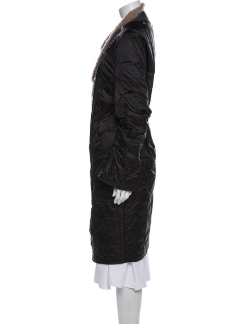 Rick Owens Nylon Fur Coat