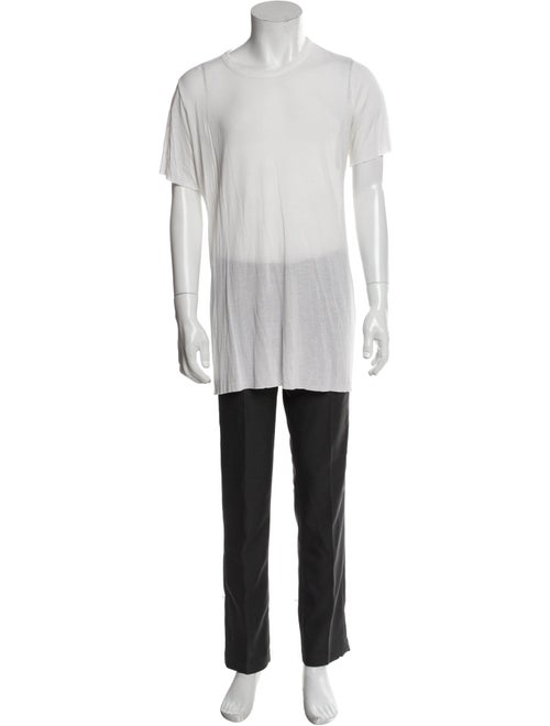 Rick Owens Scoop Neck Short Sleeve T-Shirt