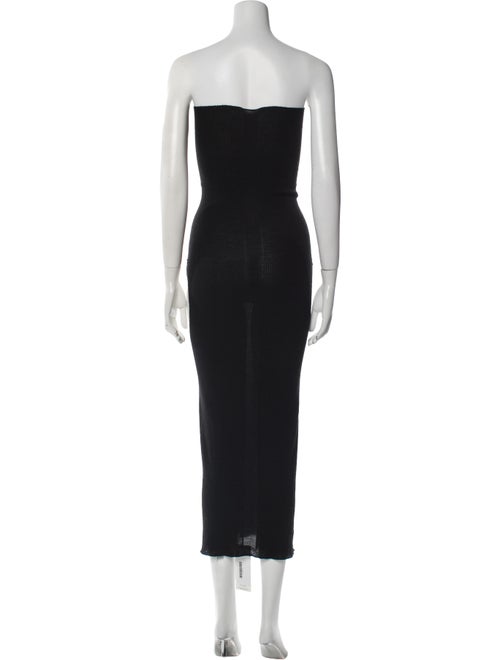 Rick Owens Virgin Wool Mini Dress