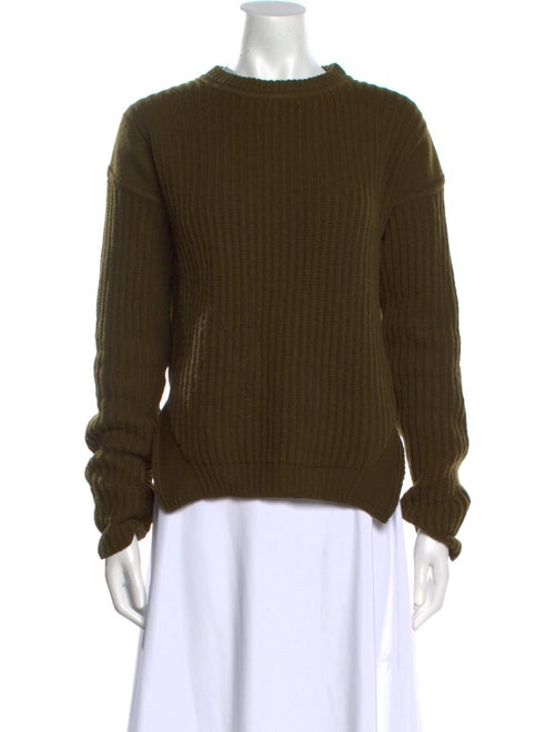 Rick Owens Virgin Wool Crew Neck Sweater