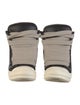 Rick Owens Leather Colorblock Pattern Sneakers