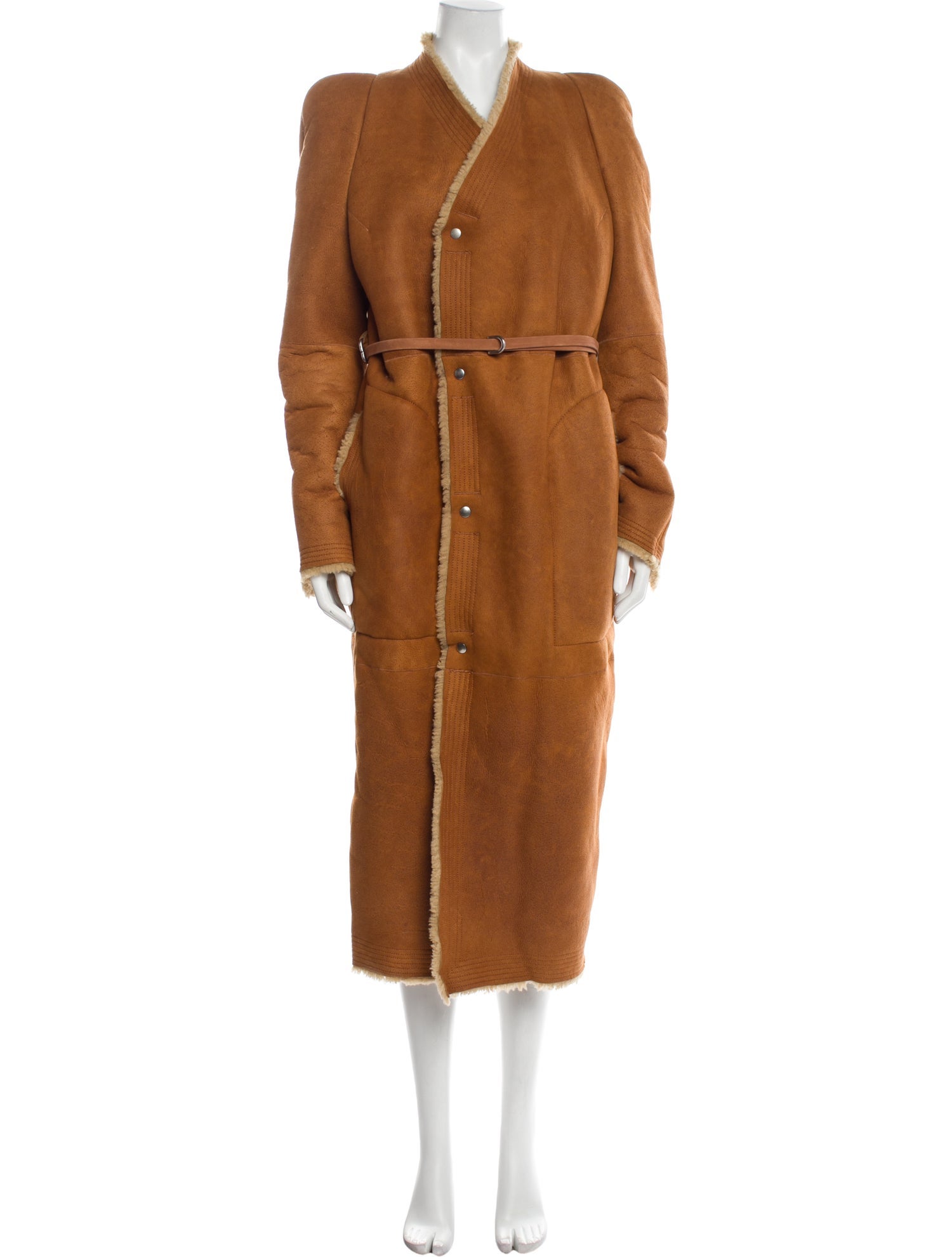 Rick Owens 2019 'Larry' Fur Coat