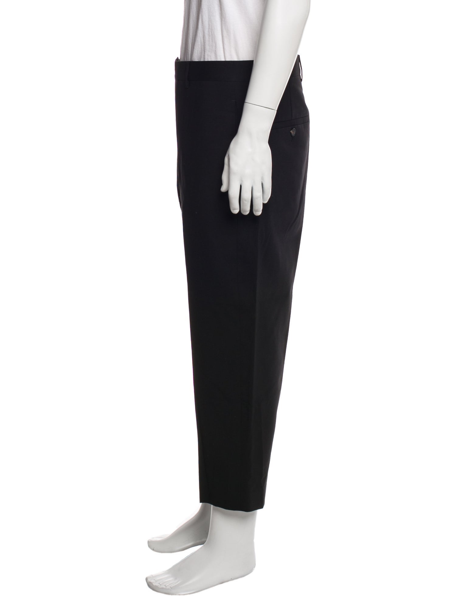 Rick Owens Virgin Wool Dress Pants