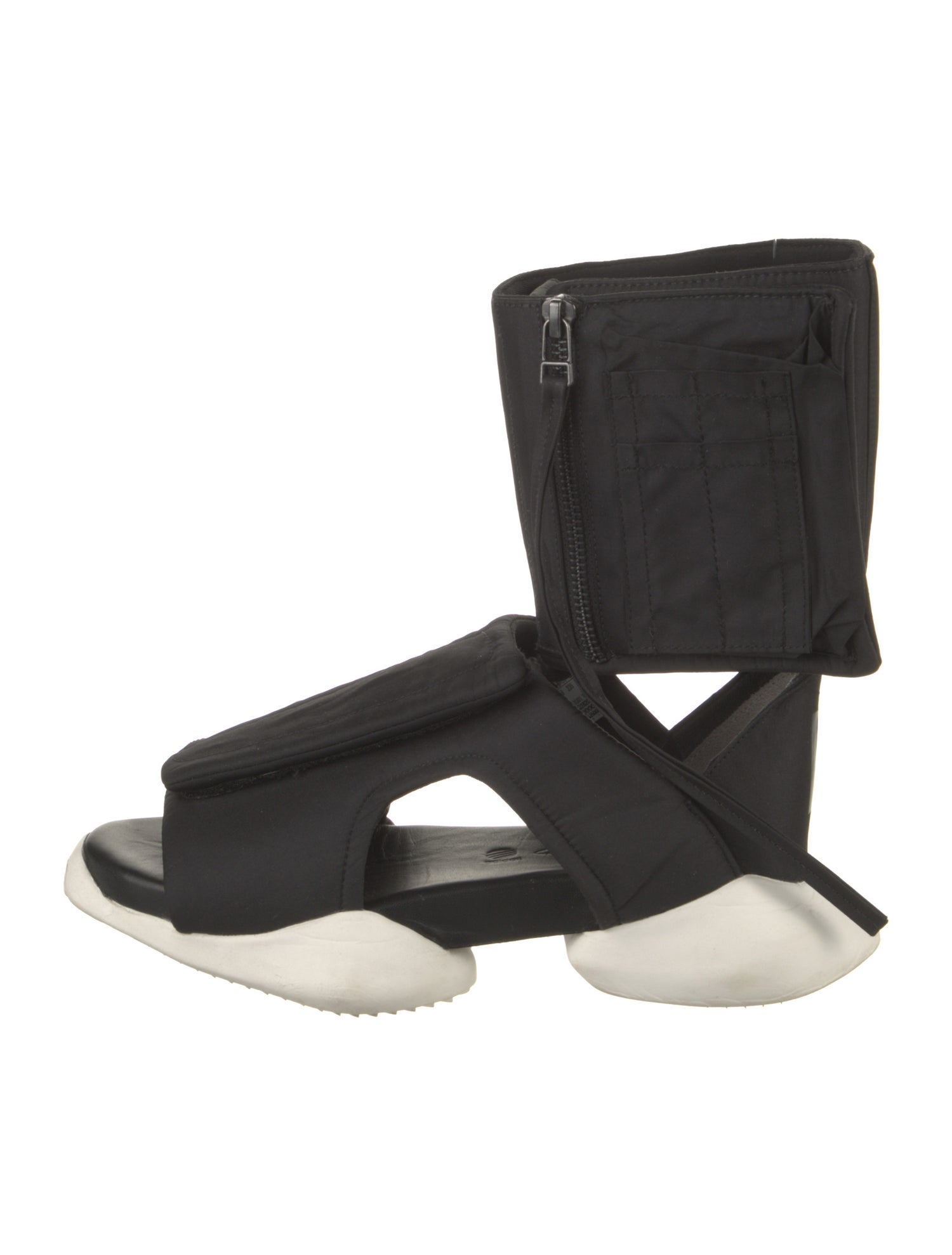 Rick Owens Nylon Wedge Sneakers