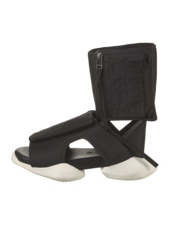 Rick Owens Nylon Wedge Sneakers