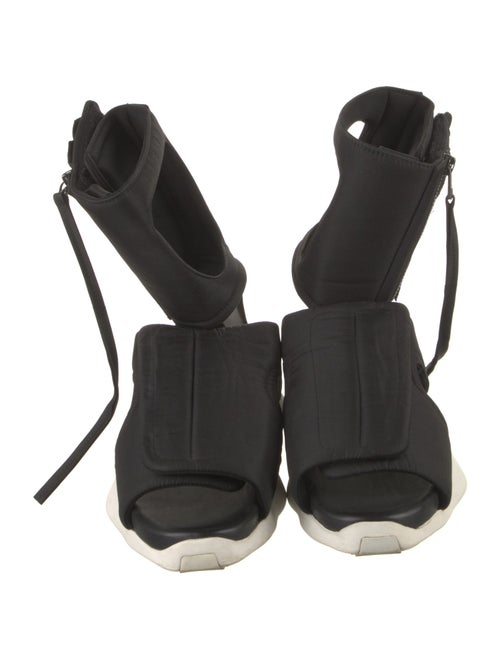 Rick Owens Nylon Wedge Sneakers