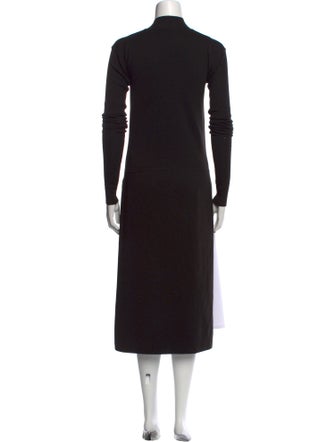 Rick Owens Virgin Wool Mock Neck Tunic