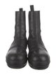 Rick Owens Leather Chelsea Boots