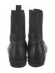 Rick Owens Leather Chelsea Boots