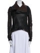 Rick Owens Lamb Leather Biker Jacket