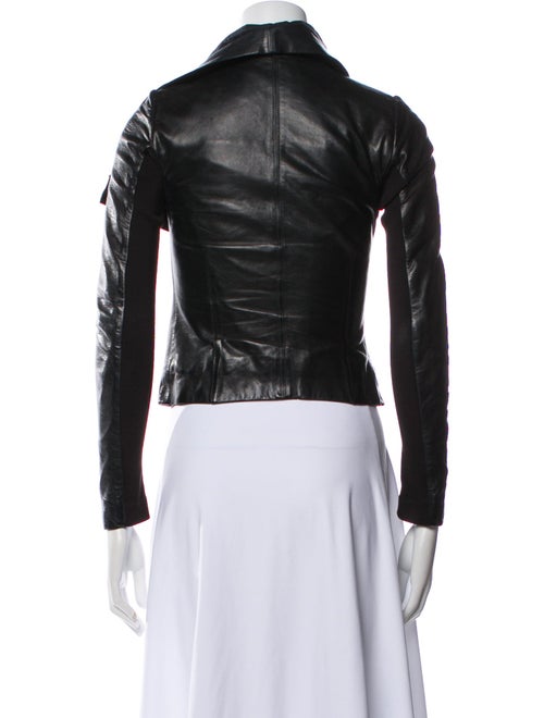 Rick Owens Leather Biker Jacket