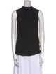 Rick Owens Silk Cowl Neck Top