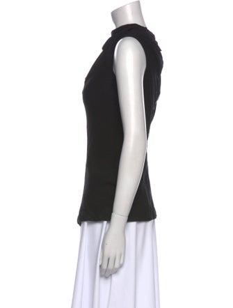 Rick Owens Silk Cowl Neck Top