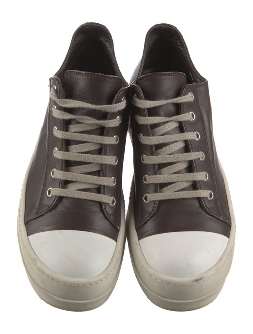 Rick Owens Leather Sneakers