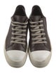 Rick Owens Leather Sneakers