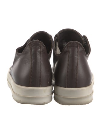 Rick Owens Leather Sneakers