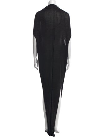 Rick Owens Wool Long Dress