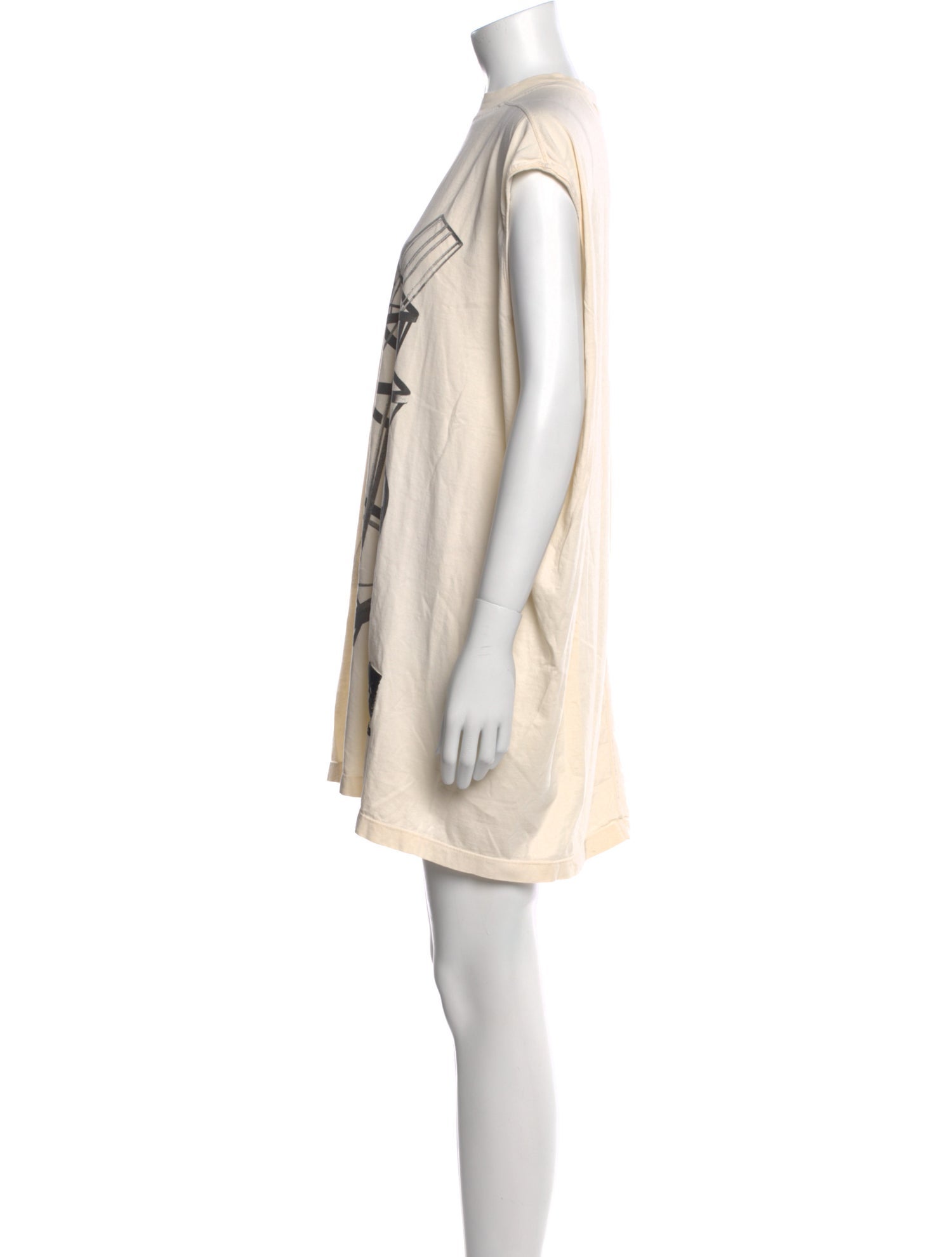 Rick Owens Printed Mini Dress