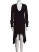 Rick Owens Cashmere Midi Length Dress