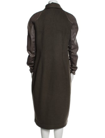 Rick Owens Cashmere Faux Fur Coat