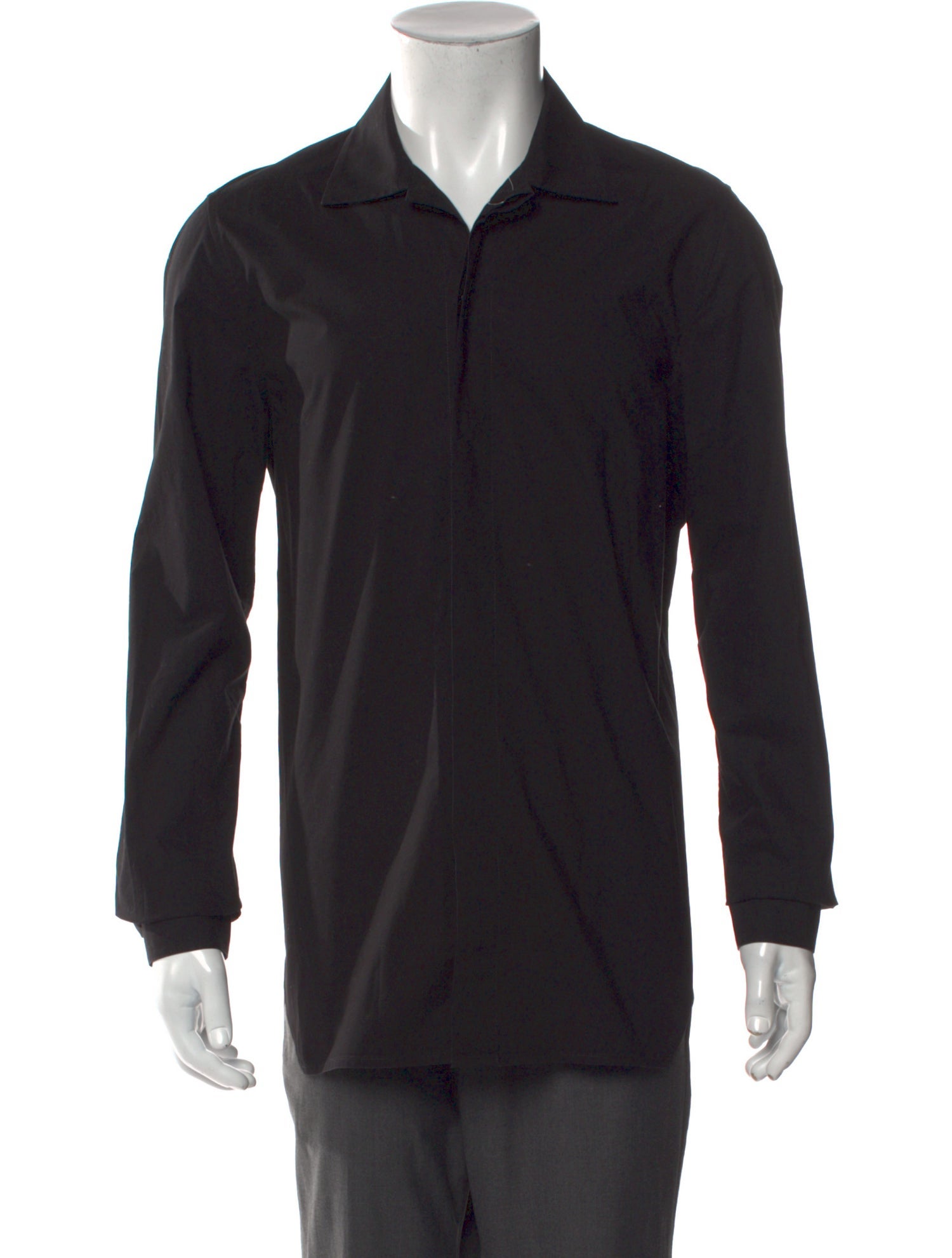 Rick Owens Long Sleeve Dress Shirt