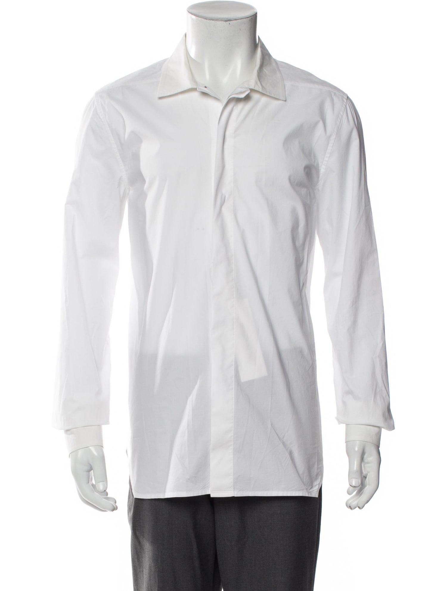 Rick Owens Long Sleeve Dress Shirt