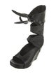 Rick Owens Leather Gladiator Sandals