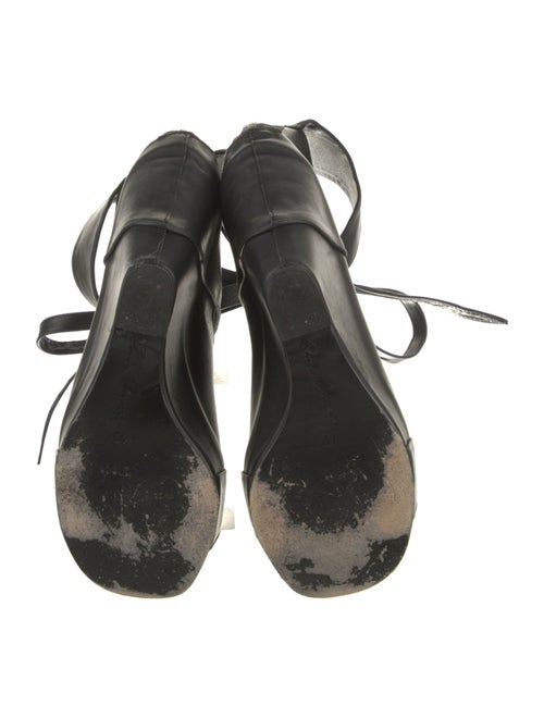 Rick Owens Leather Gladiator Sandals