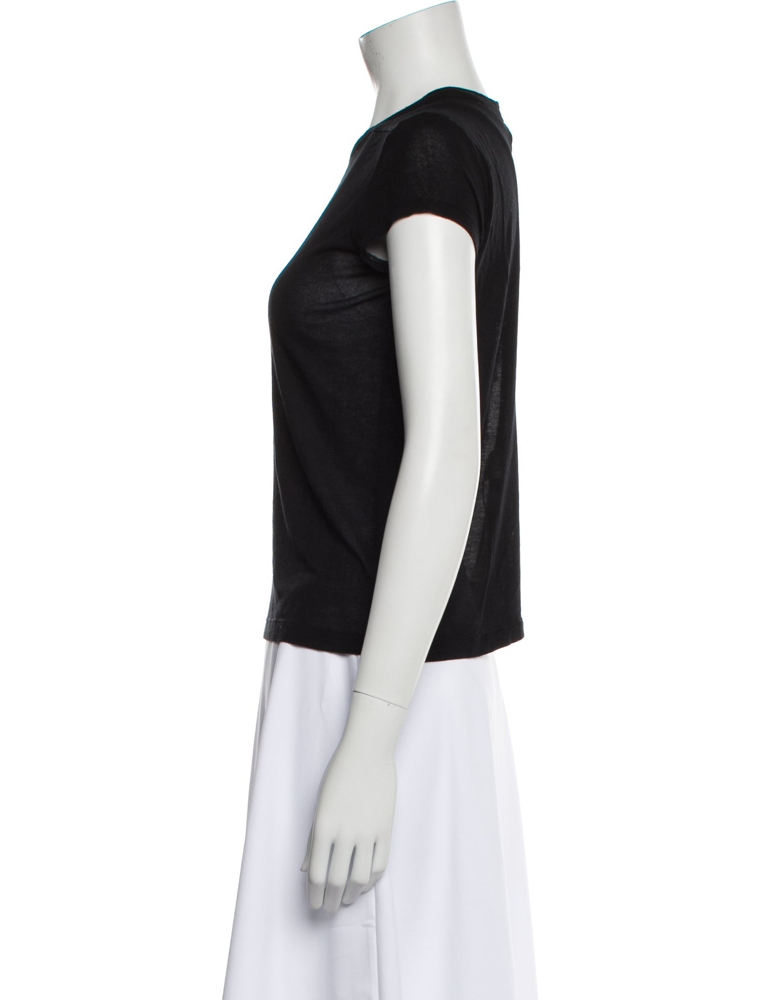 Rick Owens Crew Neck Short Sleeve T-Shirt
