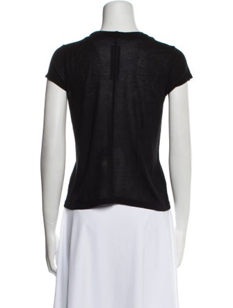 Rick Owens Crew Neck Short Sleeve T-Shirt
