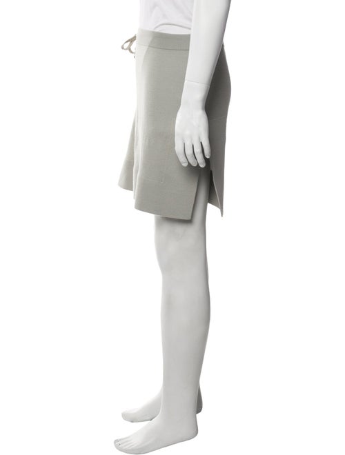 Rick Owens Virgin Wool Jogger Shorts