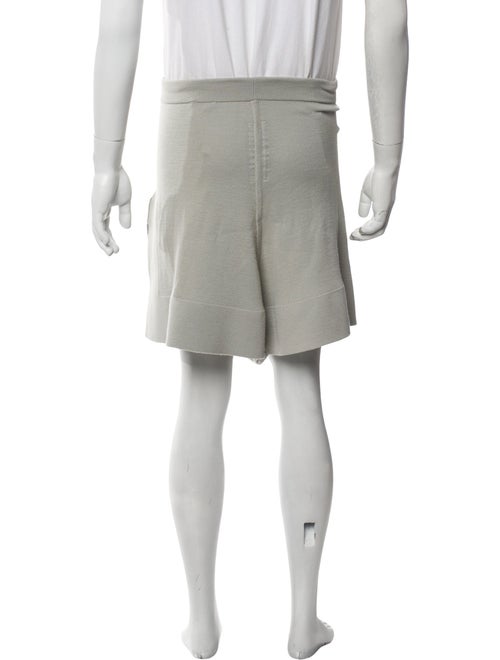 Rick Owens Virgin Wool Jogger Shorts