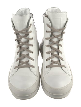 Rick Owens Leather Sneakers