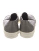 Rick Owens Leather Printed Sneakers