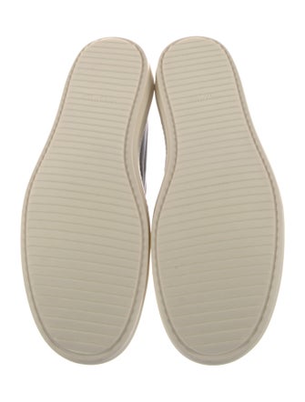 Rick Owens Leather Printed Sneakers