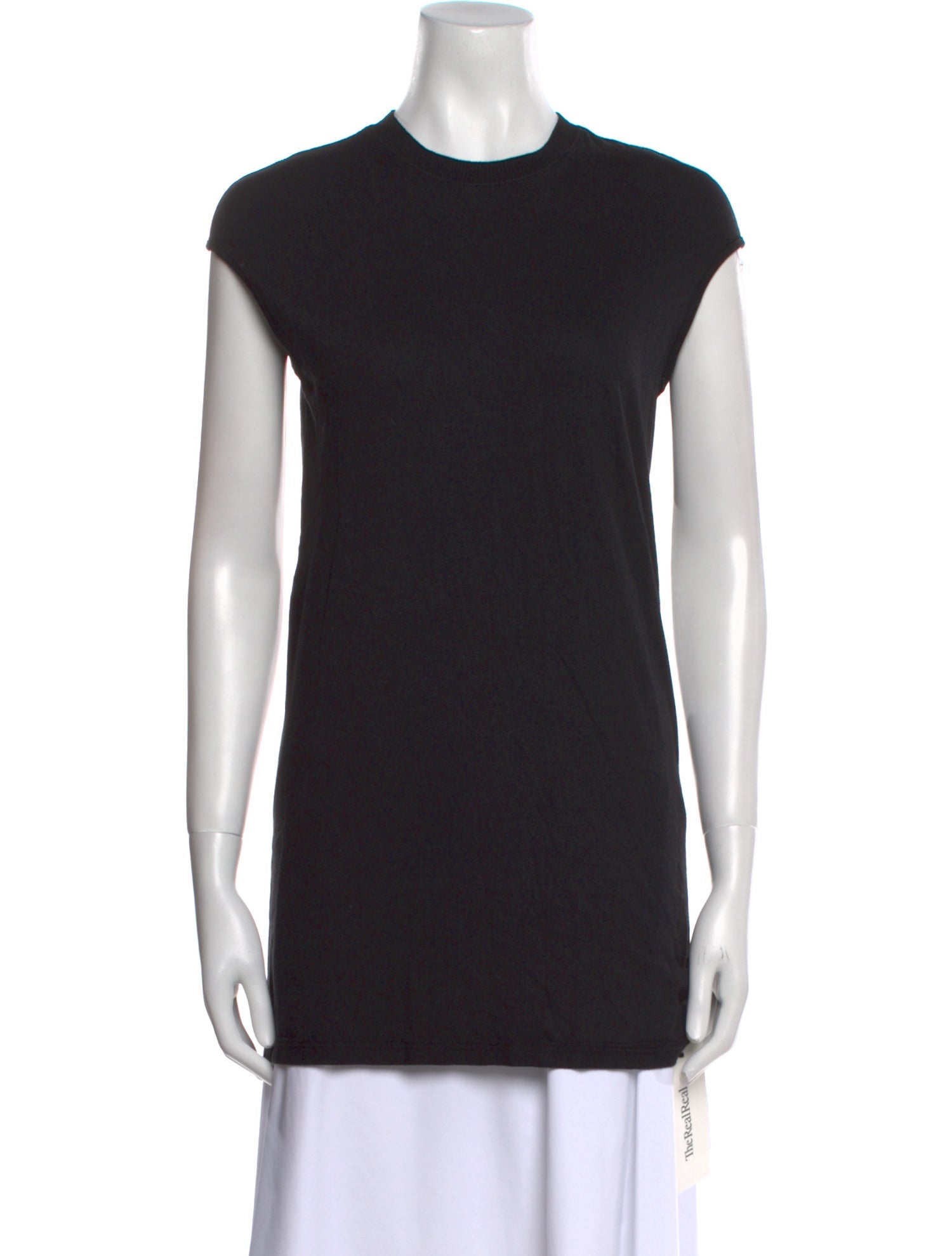 Rick Owens Crew Neck Short Sleeve Tunic