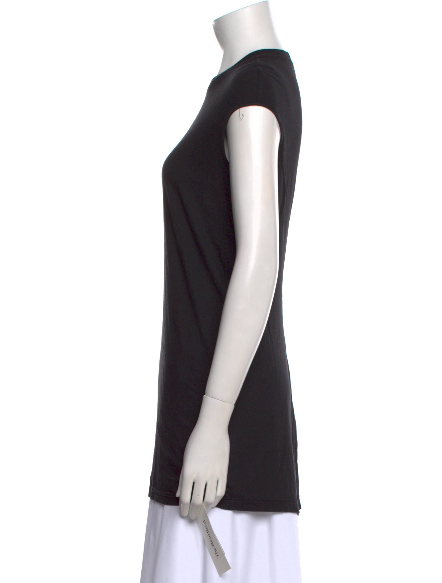 Rick Owens Crew Neck Short Sleeve Tunic