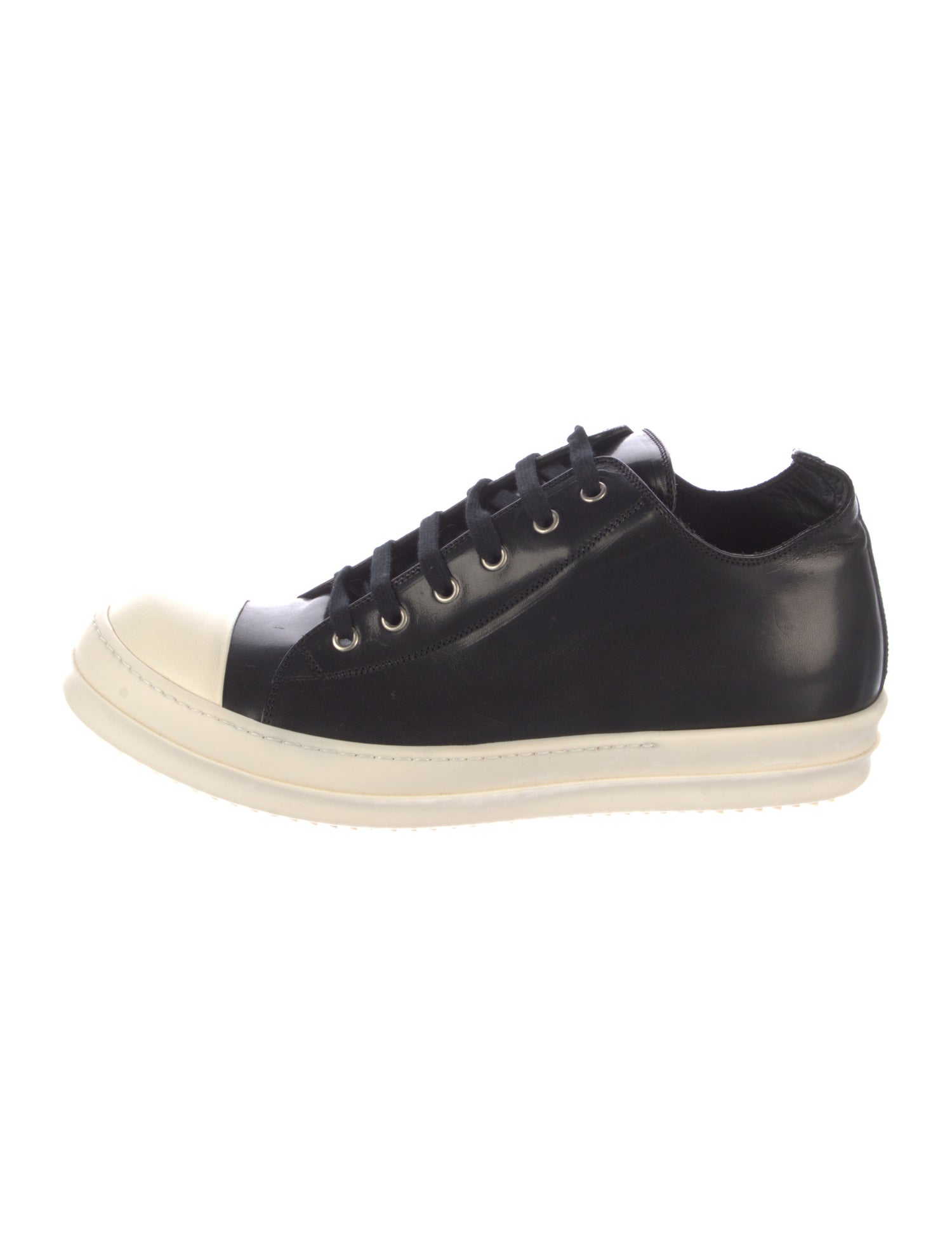 Rick Owens Leather Sneakers