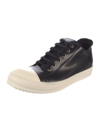 Rick Owens Leather Sneakers