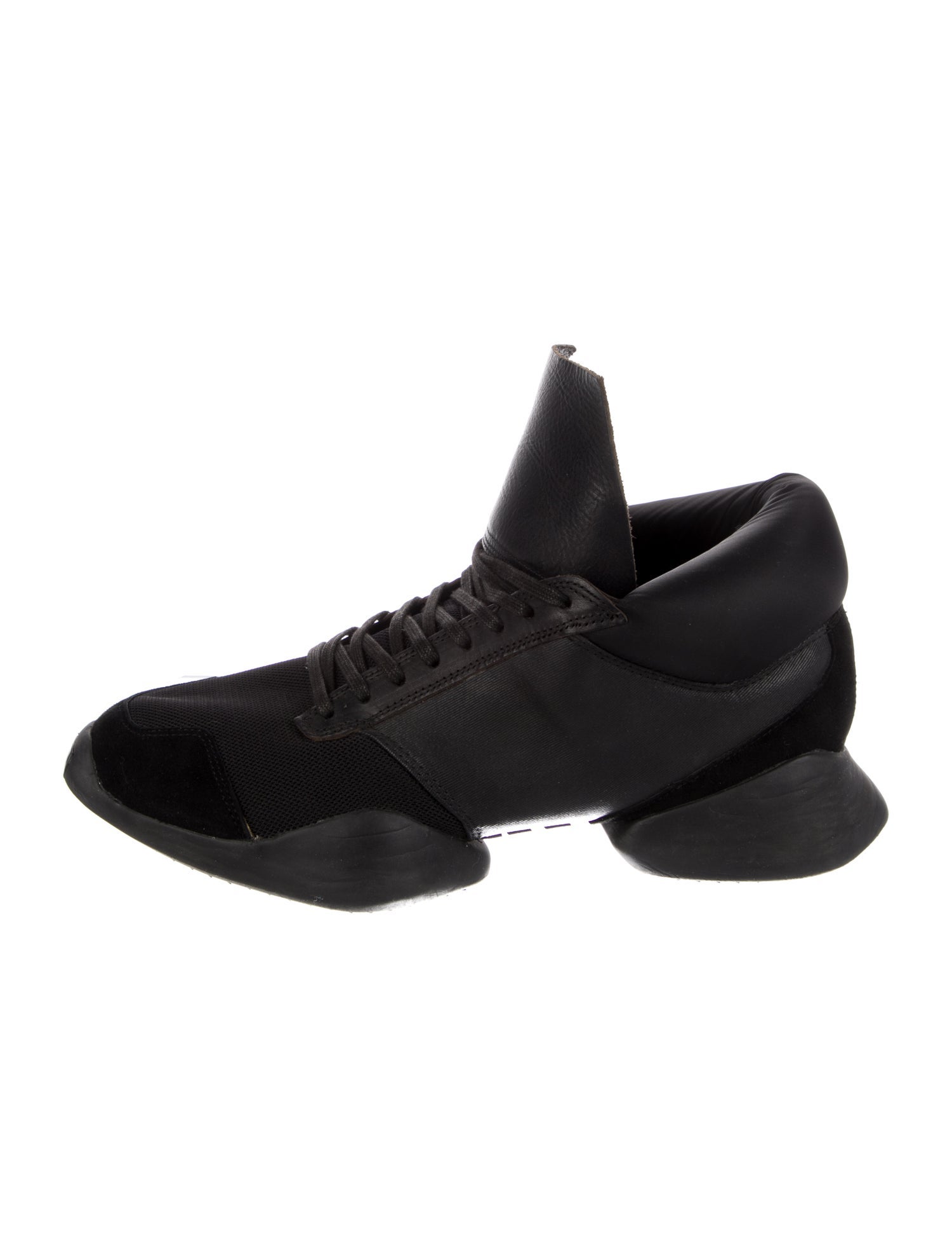 Rick Owens Leather Sneakers