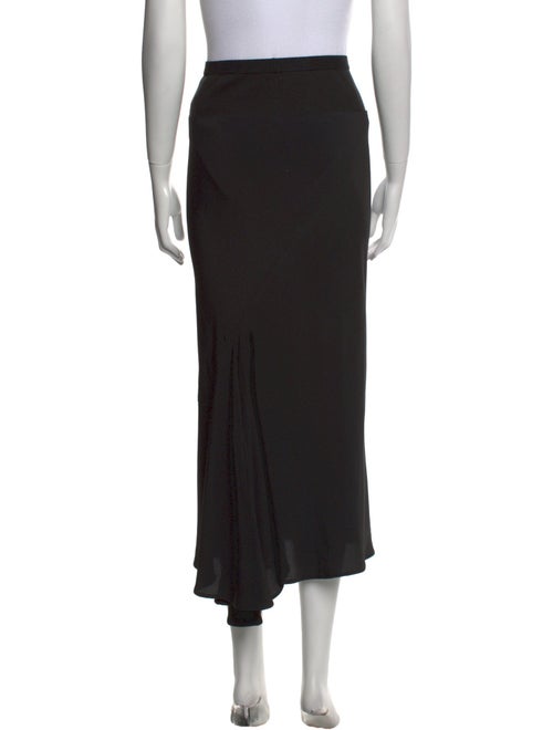 Rick Owens Raw-Edge Trim Midi Length Skirt