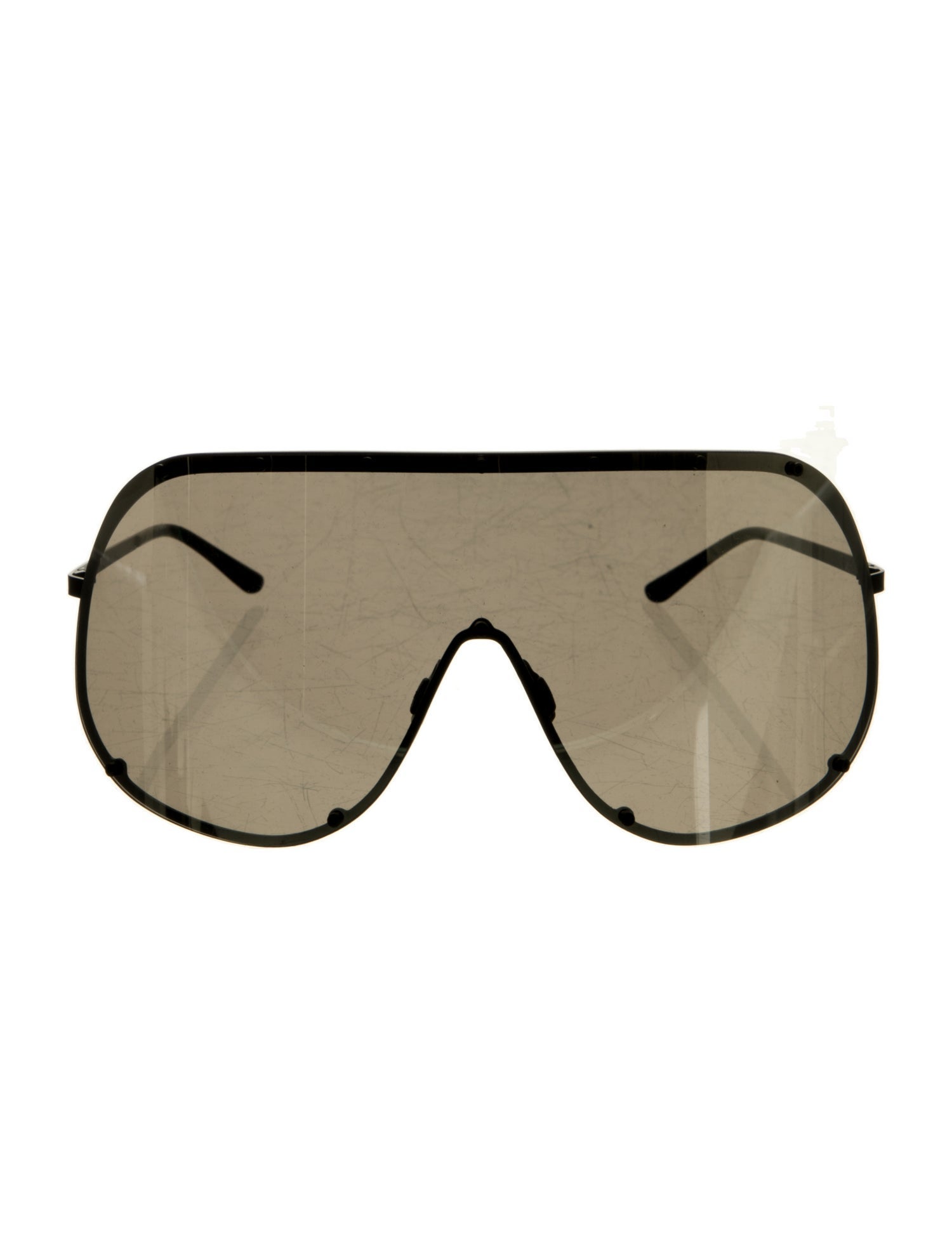 Rick Owens Shield Tinted Sunglasses
