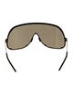 Rick Owens Shield Tinted Sunglasses