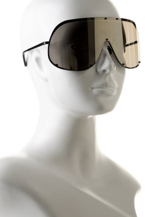 Rick Owens Shield Tinted Sunglasses