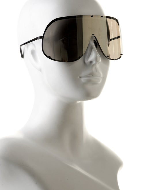 Rick Owens Shield Tinted Sunglasses