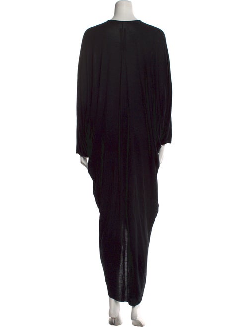 Rick Owens V-Neck Midi Length Dress