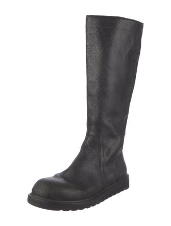 Rick Owens Leather Boots